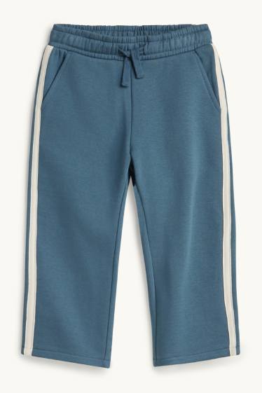 Kinder Jungen - Traktor - Set - Sweatshirt und Jogginghose - 2 teilig - blau-melange