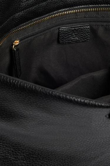 Donna - Shopper grande - similpelle - nero