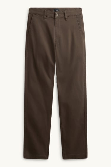Herren - Chino - Regular Fit - dunkelbraun