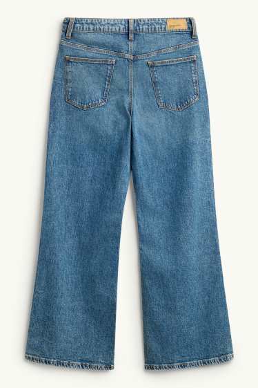 Children Girls - Baggy jeans - blue denim