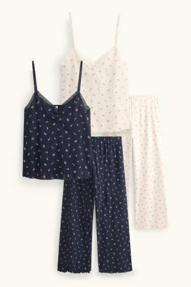Femei - Pijama - albastru închis