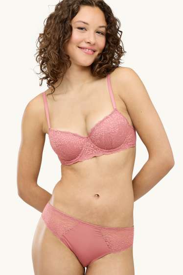 Femmes - Culotte - corail