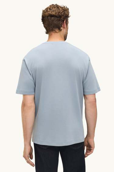 Herren - T-Shirt - Relaxed Fit - hellblau