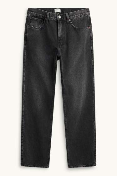 Hommes - Relaxed jean - jean gris foncé