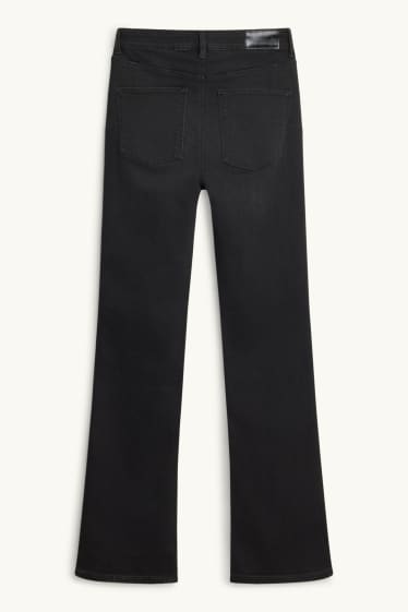 Femmes - Bootcut Jeans - mid waist - jean galbant - LYCRA® - noir