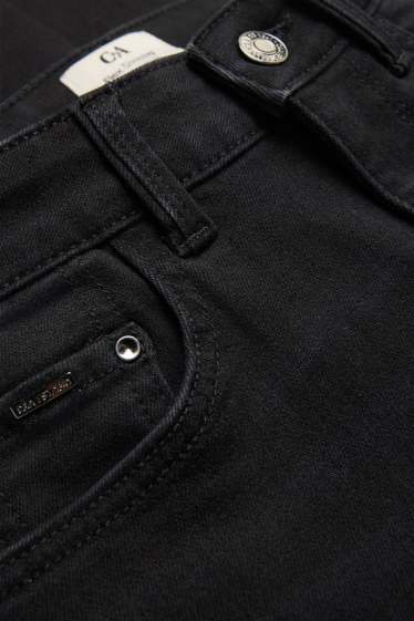 Femmes - Bootcut Jeans - mid waist - jean galbant - LYCRA® - noir