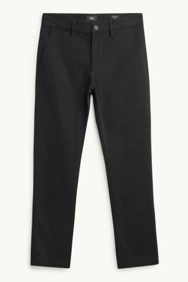 Herren - Chino - Slim Fit - schwarz
