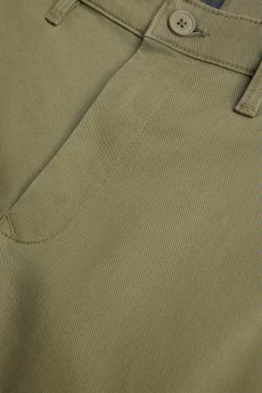 Heren - Chino - slim fit - groen