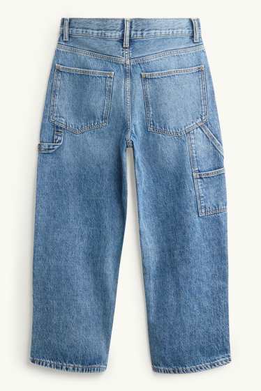Děti - chlapci - Baggy jeans - džíny - modré