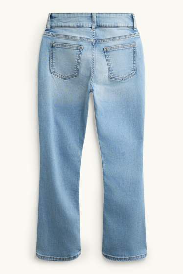 Kinder Mädchen - Bootcut Jeans - helljeansblau