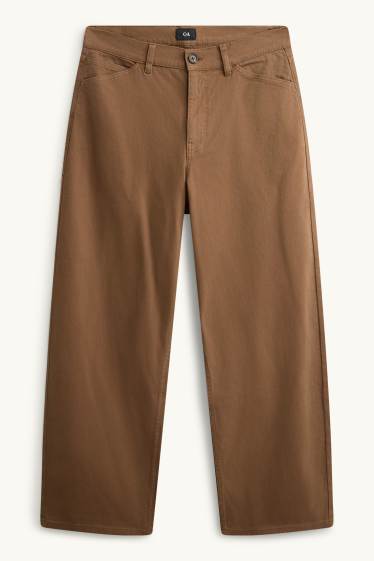 Herren - Relaxed Jeans - braun