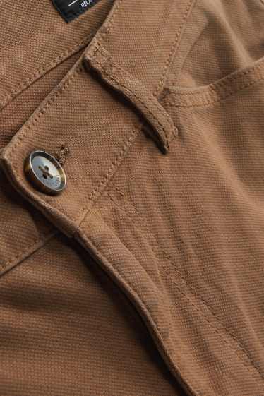 Herren - Relaxed Jeans - braun