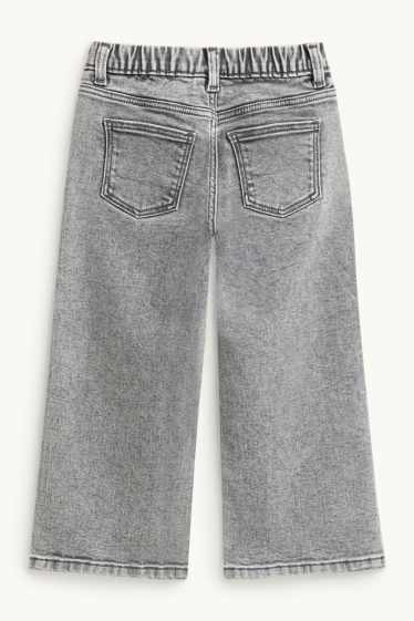 Kinderen: meisjes - Minnie Mouse - regular jeans - jeanslichtgrijs