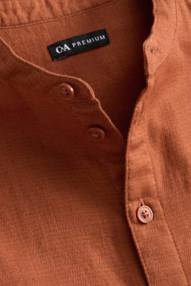 Children Boys - Shirt - rust