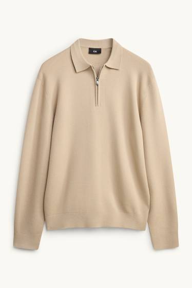 Uomo - Maglione - beige