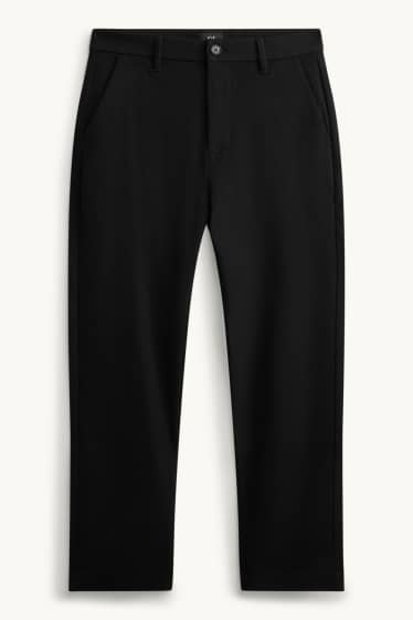 Bărbați - Chino - tapered fit - negru