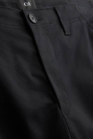 Hommes - Pantalon cargo - noir