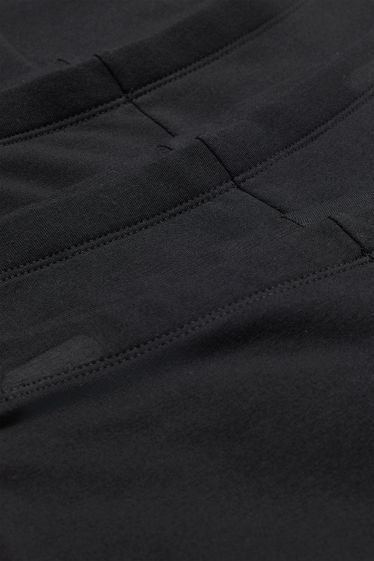 Kinder Mädchen - Multipack 3er - Flared Leggings - schwarz