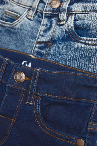 Nen - Paquet de 2 - Straight jeans - texà blau