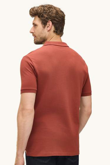 Herren - Poloshirt - Regular Fit - braun