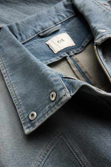 Women - Denim jacket - blue denim