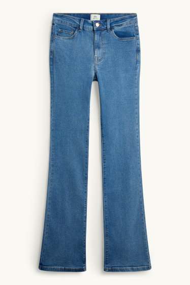 Femmes - Bootcut jean - mid waist - jean bleu