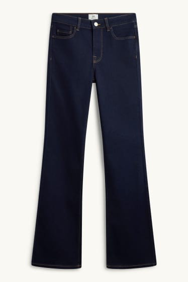 Donna - Jeans bootcut - vita media - jeans blu scuro
