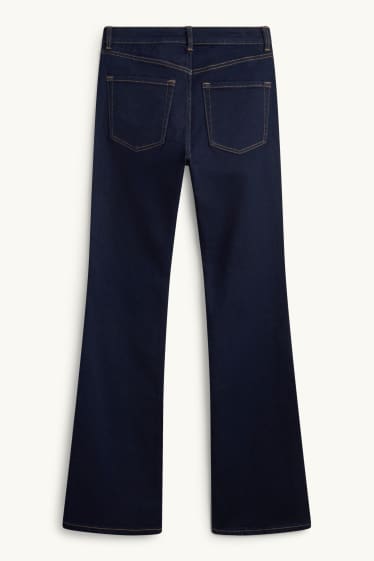 Donna - Jeans bootcut - vita media - jeans blu scuro