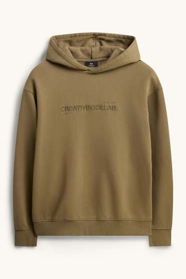 Herren - Hoodie - khaki