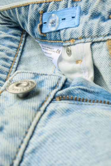 Kinder Mädchen - Wide Leg Jeans - helljeansblau