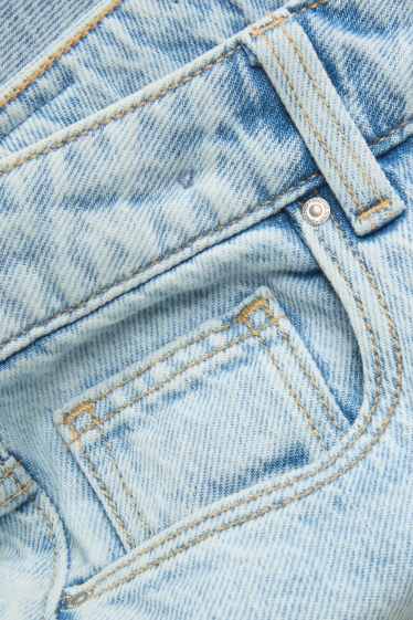 Kinder Mädchen - Wide Leg Jeans - helljeansblau