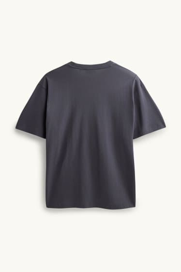 Hombre - Camiseta - relaxed fit - gris oscuro