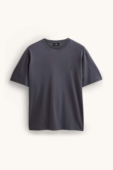 Hombre - Camiseta - relaxed fit - gris oscuro