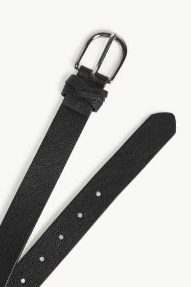 Femmes - Ceinture - synthétique - noir