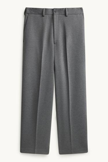 Home - Pantalons combinables - regular fit - gris