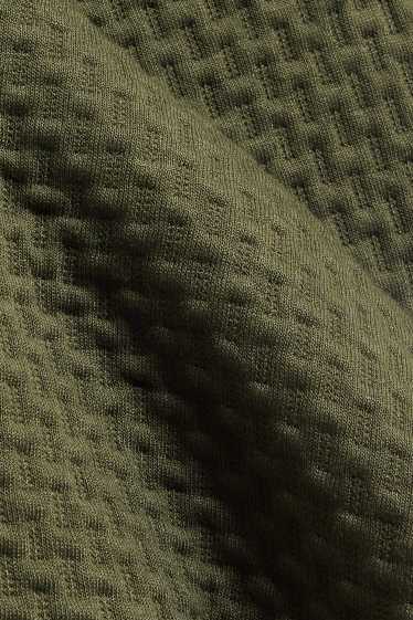 Children Boys - Sweatshirt - patterned - textured - dark green