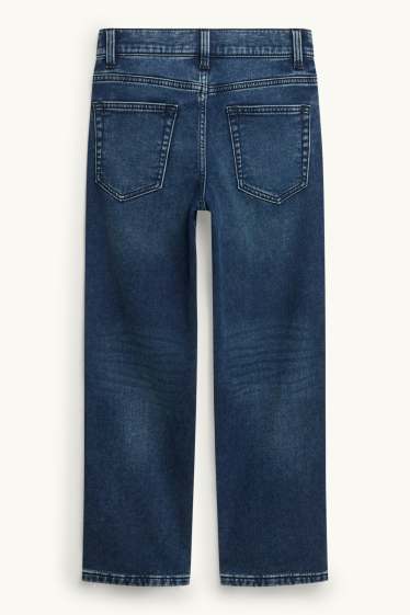 Nen - Straight jeans - texans tèrmics - LYCRA® - texà blau fosc