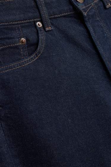 Dames - Boyfriend jeans - mid waist - jeansdonkerblauw