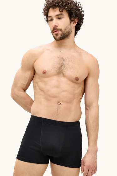 Heren - Set van 5 - trunks - zwart