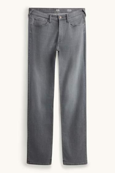 Men - Straight jeans - denim-gray