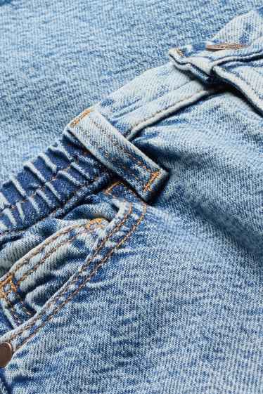 Nen - Barrel Jeans - texà blau