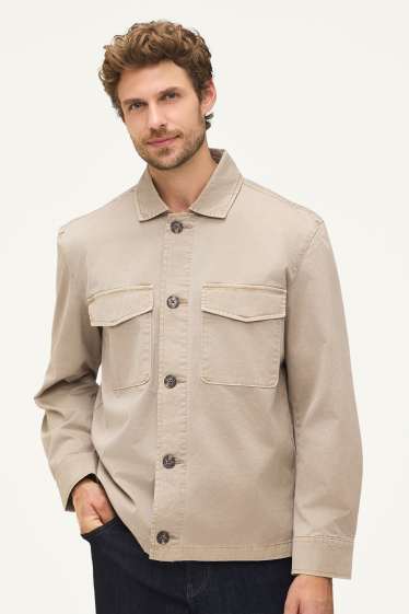 Home - Sobrecamisa - relaxed fit - Kent - beix