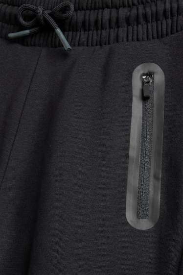 Enfants garçons - Pantalon de jogging cargo - noir