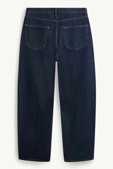 Herren - Baggy Jeans - dunkeljeansblau