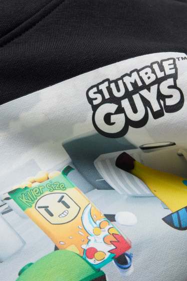 Kinder Jungen - Stumble Guys - Hoodie - schwarz