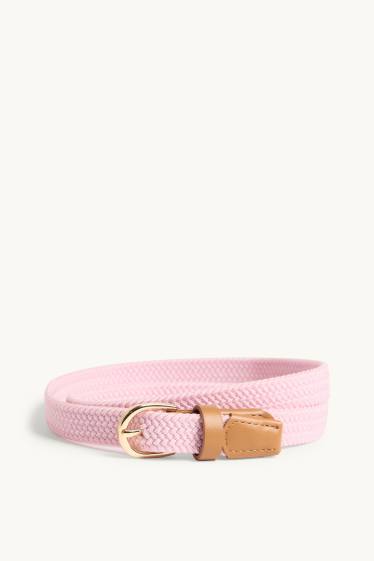 Children Girls - Belt - rose