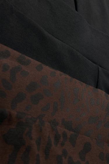 Dona - Paquet de 2 - leggings - marró