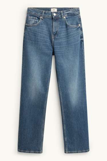 Donna - Baggy jeans - vita media - jeans blu