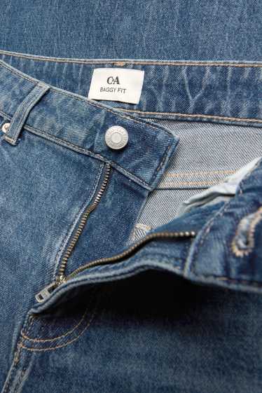 Donna - Baggy jeans - vita media - jeans blu