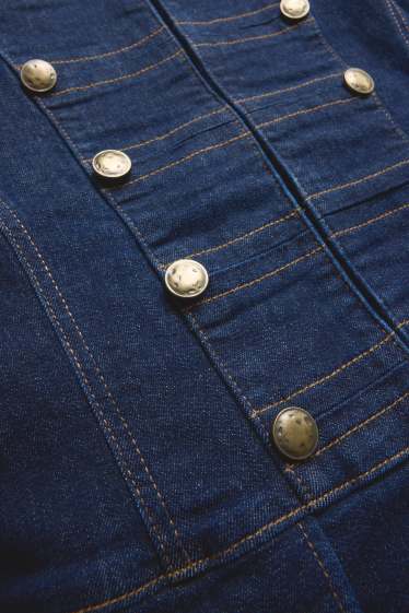 Women - Denim jacket - LYCRA® - blue denim